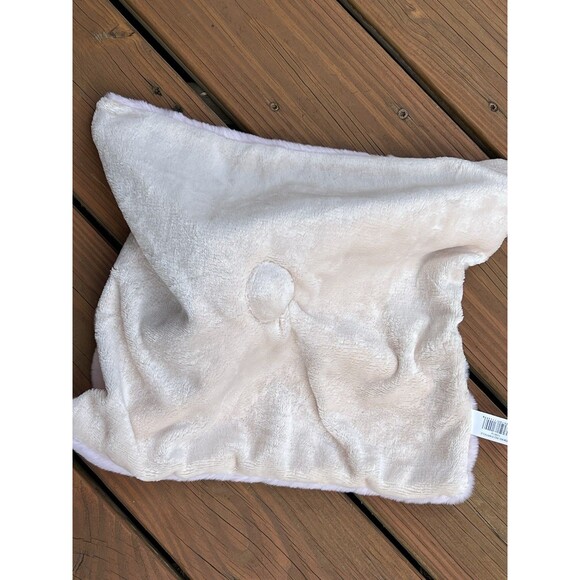 Linzy Baby Pink Sleeping Unicorn Lovey Plush Security Baby Blanket Rattle New - Picture 4 of 5